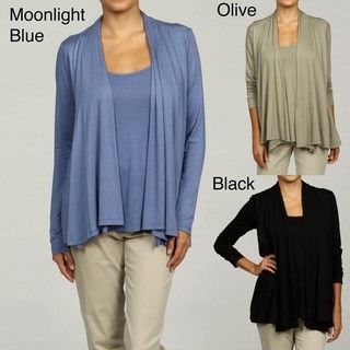 Eight Eight Eight Womens Open Front Top