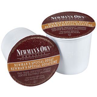 Newmans Own Special Decaf Coffee 96 count K cups for Keurig Brewers