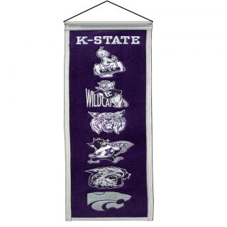 Kansas State Wildcats Wool Heritage Banner Today $25.79