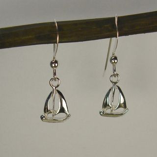 Jewelry by Dawn Sailboat Sterling Silver Earrings