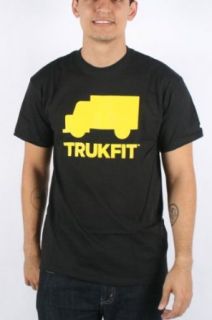 Trukfit   Mens Space Icon T shirt in Black, Size Large