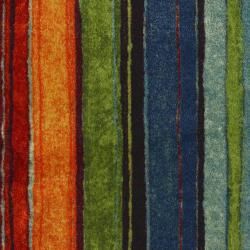 Rainbow Multi Stripe Rug (26 x 310)