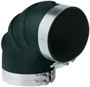 90 Degree Rubber Elbow with T CLAMP 4