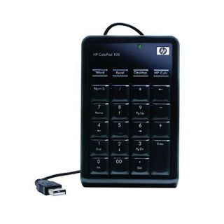 HP NW226AA Calcpad 100 Numeric KeyPad 10 K Black USB Keypad For Laptop