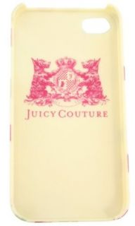 Juicy Couture iPhone 4 Case Hard Cover Linen Dotty