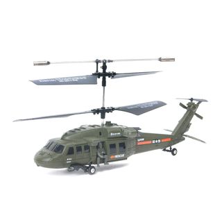 Madison Park 3.5 Channel Co axial Remote Control Black Hawk Helicopter