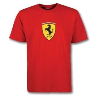 Ferrari Red Shield Logo Tee, SML Clothing