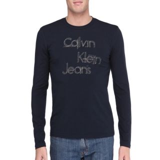 CALVIN KLEIN JEANS T Shirt Homme Marine Marine   Achat / Vente T