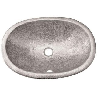 Oval Copper Self Rim Pewter Finish Lavatory Sink Today $209.99 4.3 (7