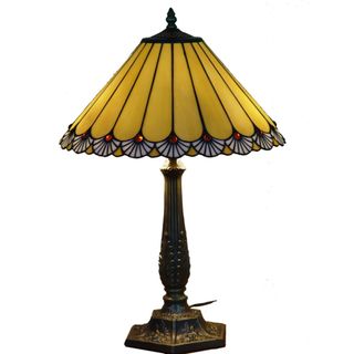 Handcrafted Touch Of Class Stained Glass Tiffany Style Table Lamp