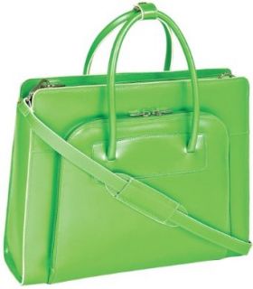 McKleinUSA LAKE FOREST 94331 Green Leather Womens Case