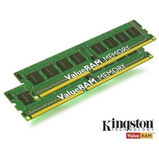 Kingston 8Go DDR3 1333MHz CL9   Mémoire DDR3 8Go (2x4Go) Dual channel