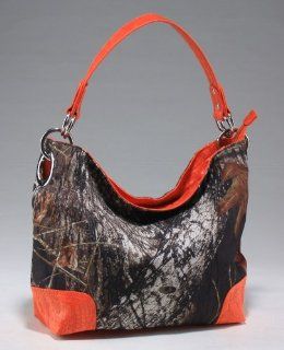 Licensed Mossy Oak Camo Camouflage Western Hobo Tote Purse