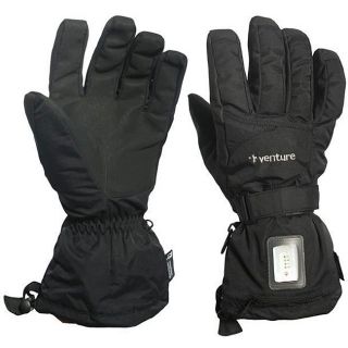 SG 43 Unisex Heated Rechargeable Black Gloves