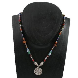 Silverplated Copper Beaded Elegance Necklace (Kenya)