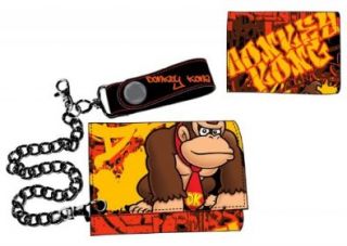 Donkey Kong Nintendo Wallet with Chain Nintendo Shoes