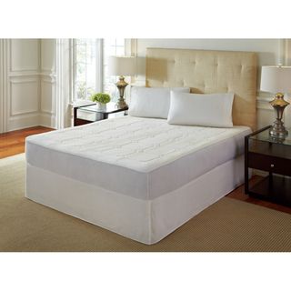 PureRest 0.5 inch Quilted Twin/Full size Memory Foam Mattress Pad