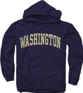 Washington Huskies Purple Arch Hooded Sweatshirt Sports