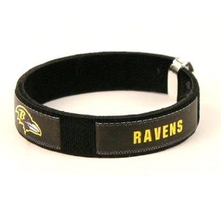 Baltimore Ravens NFL Fan Band Cuff Bracelet Sports