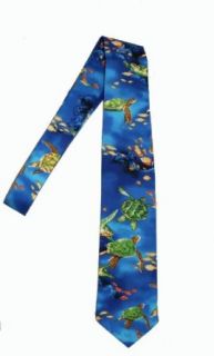 Hawaii Neckties, Sea Turtle Blue Clothing