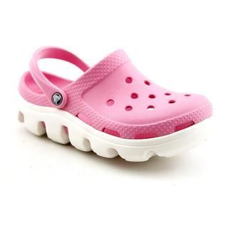 Crocs Girls Duet Sport Clog Kids Synthetic Casual Shoes