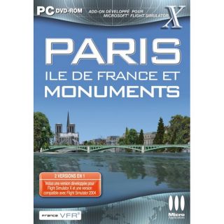 ADD ON FSX PARIS ILE DE FRANCE ET MONUMENTS / PC   Achat / Vente PC