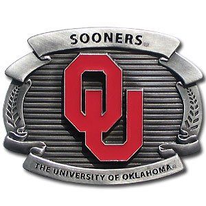 Oklahoma Sooners Oversized Belt Buckle