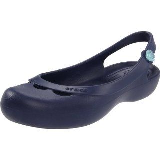 Crocs Womens Olivia Slingback Flat Shoes