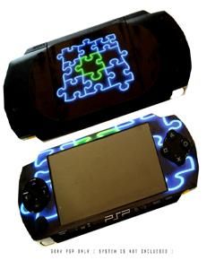 Glow Puzzle Decal Removable Skin Sticker For SONY PSP