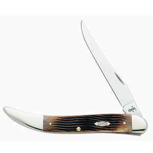 Case Cutlery Large Texas Toothpick Knife with Brown
