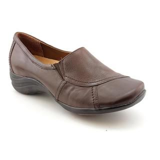 Hush Puppies Womens Verse Leather Casual Shoes   Extra Wide (Size
