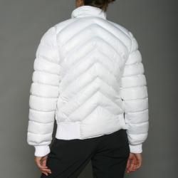 Lexen Womens White Puffer Jacket