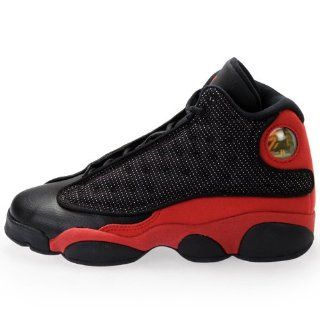 Nike Air Jordan 13 Retro/ black/white / red (GS) Kids 414574 010