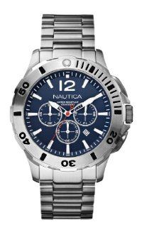 Nautica Mens N19582G BFD 101 Sporty Bracelet Watch Watches 