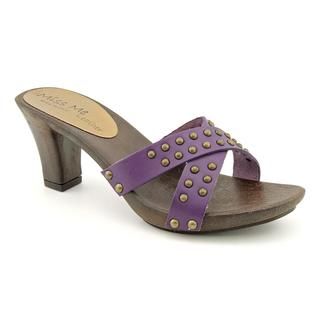Miss Me? Womens Rowlena Leather Sandals (Size 6)