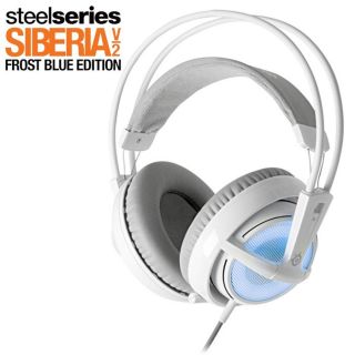 Steelseries Siberia v2 Frost Blue Edition   Achat / Vente CASQUE