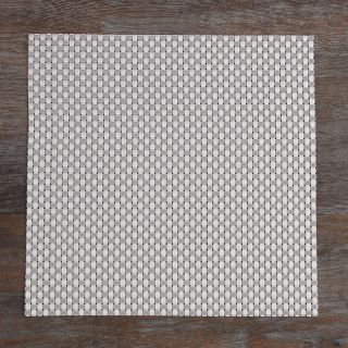 Heavy Weight Cross Weave Contemporary Woven Vinyl Placemat (Set of 4