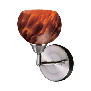Elk Lighting Mela Collection Espresso Glass Wall Sconce Was $31.49