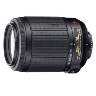 Nikon 55 200mm AF DX VR Zoom Nikkor Camera Lens (New in Non Retail