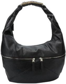 Jessica Simpson Fearless Large Hobo,Black,One Size