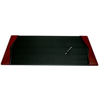 Dacasso Burgundy 34 x 20 inch Leather Desk Pad