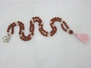 Spiritual Prayer Mala ~ 108+1 Bead & Om Pendant Japamala MI Jewelry