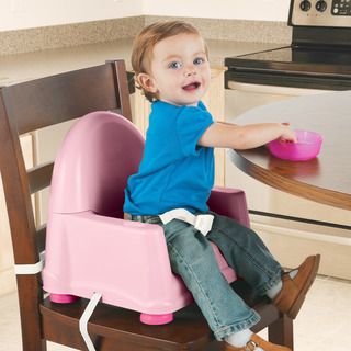 Safety 1st Easy Care Swing Tray Booster Seat in Pink
