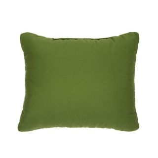 Canvas Evergreen Knife edge Outdoor Pillows with Sunbrella Fabric (Set