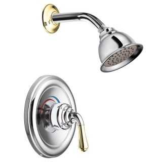 Moen Chrome/Polished Brass Posi Temp Shower Only Today $130.99