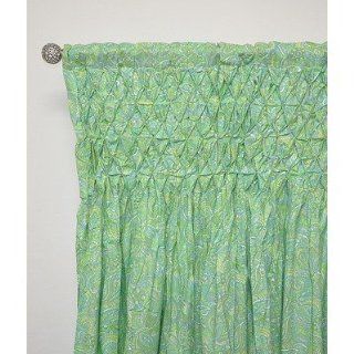  Key Lime Paisley Curtain Panel Size 42 x 108