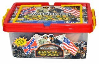 Civil War Army action figure Playset with Over 100 Pieces