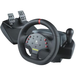 Logitech MOMO Force Feedback Racing Wheel for PC/MAC (Refurbished