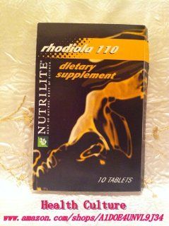 Nutrilite Rhodiola 110 Blister Pack Energy Boost Sports