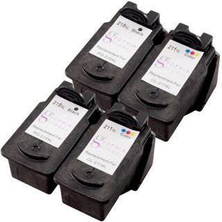 Sophia Global Canon PG 210Xl and CL 211XL Ink Cartridges (Pack of 4